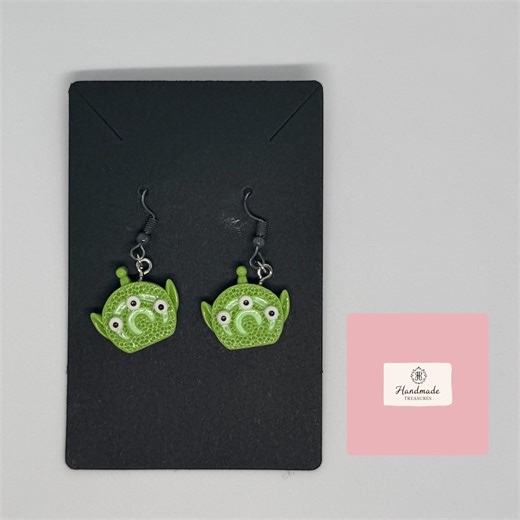 Toy Story Alien Earrings Handmade Character Jewelry - Etsy