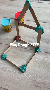 Play Dough STEM Challenge! Give kids a handful of craft sticks a ball of play dough and let their imaginations take over! No rules, no instructions — just pure creativity. Open-ended STEM projects like this build: • Critical thinking • Problem-solving skills • Fine motor strength • Spatial awareness • Confidence through experimentation Sometimes the best learning happens when there’s no “right” answer. Just build, create, and explore! #STEM #openendedplay #HandsonLearning #playdoughfun #KidsActi