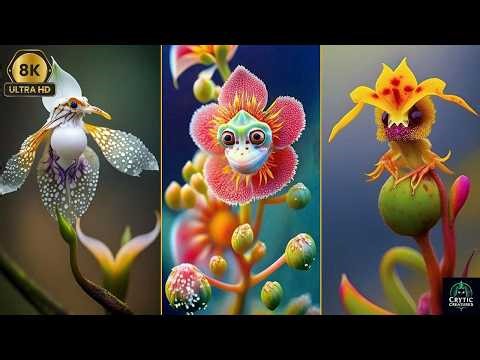 20 Flowers So Unique They Leave Scientists in Awe #RareFlowers #UniqueFlowers #StrangePlants