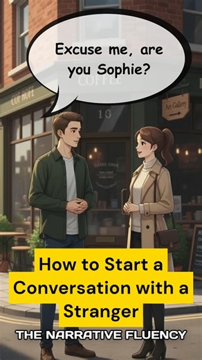 How to Start a Conversation with a Stranger| Easy English Speaking #shorts #easyenglish #viralvideo