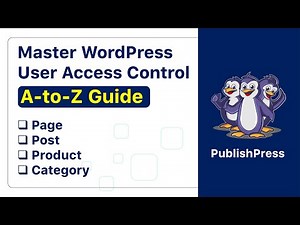 WordPress User Access Control | WordPress Capabilities Role Based Access | Capability Management