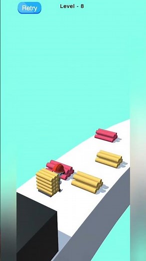 Ladder 🪜 Race lvl 8 #shorts #gamingwithrabia #ladderrace