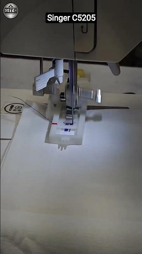 How To Stitch Buttonhole in Singer Machine C5205#shortfeed #ytshortsvideo
