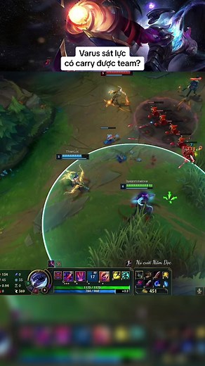 Varus Sát Lực: Khả Năng Carry Team và Nụ Cười Nằm Dọc