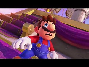 Princess Peach being kidnapped by Bowser - Super Mario Odyssey - Nintendo Switch