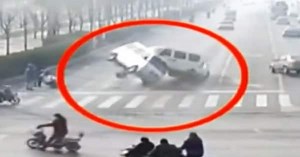 Bizarre Video Shows Cars 'Levitating' in China