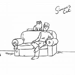 5.1M views · 107K shares | Sunday night in?  (Click for Sound) | Simon's Cat | Facebook