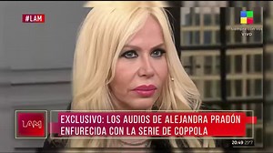 Los audios de Alejandra Pradón enfurecida con la serie de Guillermo Coppola #LAM en AméricaTV. | América TV