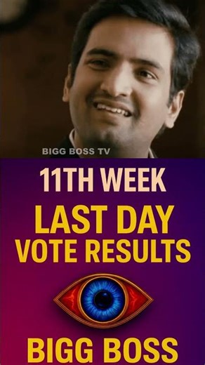 ⭕Breaking🔥BB9 11th Week Last Day Unofficial Voting Results🔥 #biggboss9promo #biggbossseason9promo