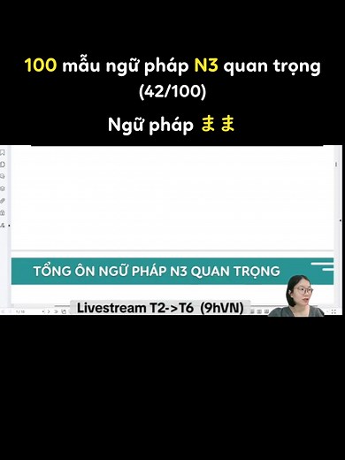 Tổng ôn 100 mẫu ngữ pháp N3 quan trọng cho JLPT