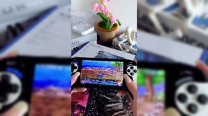 X9 Retro Handheld Gaming Console, Portable Hand Held Game Console in HD 5.5-Inch IPS Screen and 64gb 40000+ Built-in Games External Gamepad Connection to TV Output 5-Hour Battery Life (64gb)