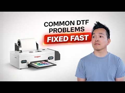 Common DTF Printer Problems (And How to Fix Them Fast)