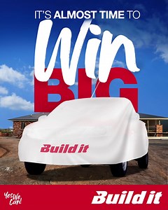 27K views · 450 reactions | BREAKING NEWS! An exciting new competition awaits! Watch this space for one of our biggest competitions, where you could be one of 8 lucky winners of an amazing prize. Competition starts 25 October…. you don’t want to miss out! Visit www.buildit.co.za/stores to find a store near you. | Build it | Facebook