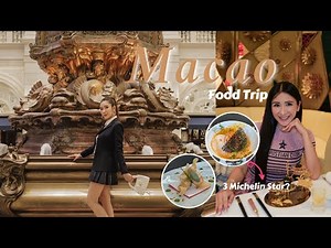 DINING AT MACAU'S BEST 3 MICHELIN STAR RESTAURANT! (FOOD TRIP pt.2) | JAMIE CHUA