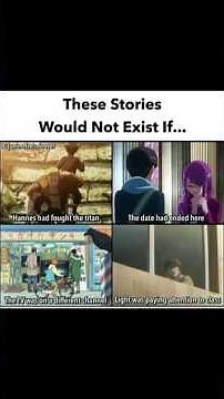 Butterfly effect in anime be like… one small decision, and the entire plot disappears 😭 #anime