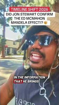DID JON STEWART CONFIRM THE ED MCMAHON MANDELA EFFECT!? 🤯 #timeline #timelines #timelineshift