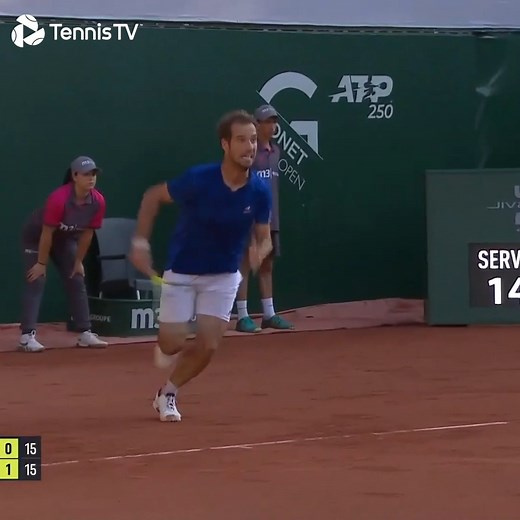 ALLEZ GASQUET 🙌 Richard Gasquet takes out top seed Medvedev 6-2 7-6(5) for his first Top 2 win since April 2005! Gonet Geneva Open | Tennis TV