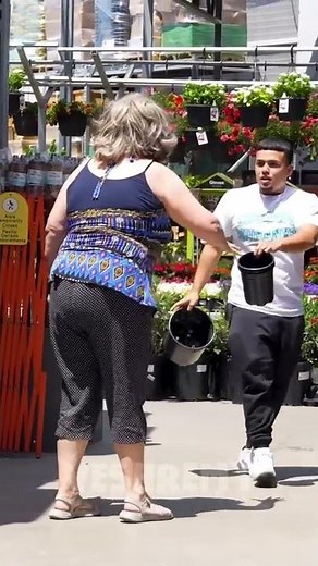 karen goes off on fake prank 😱 #shorts