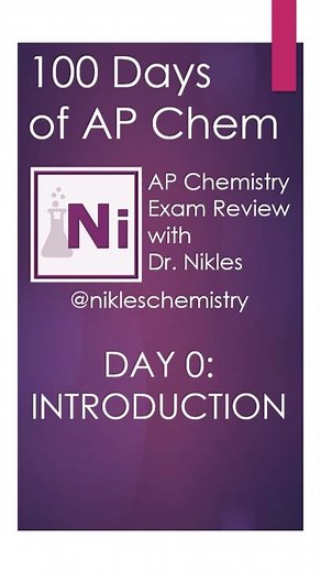 100 Days of AP Chem Review - Day 0 - Introduction #apchem #apchemistry #chemistry