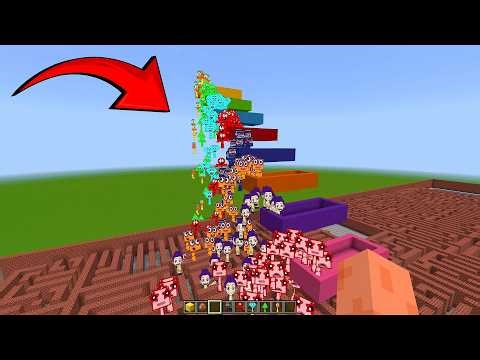 More NEW Sprunki OC Nextbots in Colored Boxes Minecraft Pe MOD!