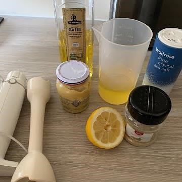 Gyors házi majonéz (homemade mayonnaise)