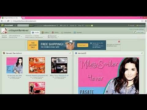 Como poner gifs en el ID de Deviantart?