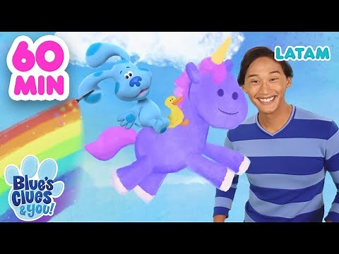 ¡1 hora de aventuras sin parar con Blue!| Pistas de Blue y tú