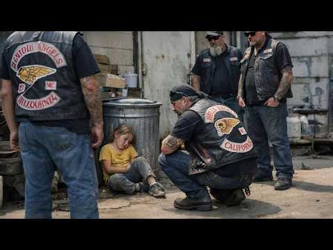 Little Girl Sleeping Among Trash — What Happened When 999 Hells Angels Arrived Shocked Everyone
