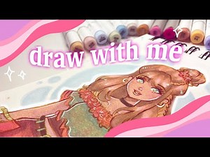 Drawing Seasons as Humans! 🌺🌿🫧 [ft. ‪@SazzArt‬]