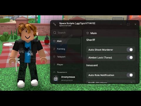 Script Murder Mystery 2 [OP] | Space Scripts | Auto Shoot, ESP, Grab Gun and more...