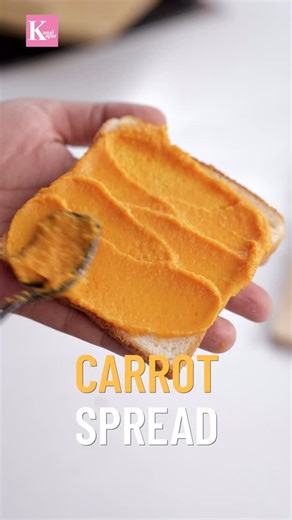 Kunal Kapur on Instagram: "Your breakfast becomes health and more yummy with carrot spread made at home! ❤️ Carrot Spread Prep time - 15 mins Cooking time - 20 mins Serves - 2 Carrots, sliced (गाजर) - 250 gms/2 cups Orange juice (संतरा) - 250ml/1 cup Ginger, chopped (अदरक) – 2 tsp Black salt (काला नमक) - ½ tsp Salt (नमक) – to taste Chilli powder (मिर्ची) - ¾ tsp Butter (मखन) - 2tbsp Roasted Cumin (भुना जीरा) - 1tsp 1 For carrot spread, cut red carrots thinly, and add to a pan. Strain the orange 