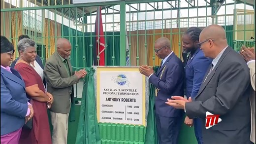 The San Juan Promenade has been renamed the Anthony Roberts Promenade in honour of former Councillor, Alderman, Member of Parliament, and Government Minister Anthony Roberts. At the renaming ceremony, Mr. Roberts reflected on his long-held dream of making San Juan–Laventille self-sufficient. Look out for more on this from Kevion John in the TTT News at 6PM! | TTT Live Online