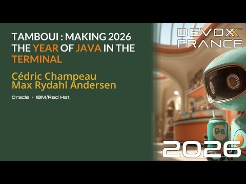 TamboUI : making 2026 the Year of Java in the Terminal