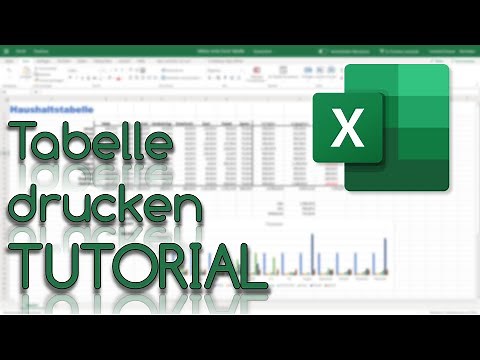Tabelle drucken - Excel Online Tutorial
