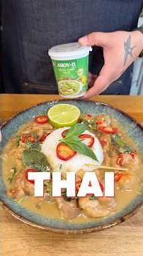 How to Use AROY-D Thai Green Curry Paste like a Restaurant 🍗🌶️🍚 #thaifood #thaigreencurry