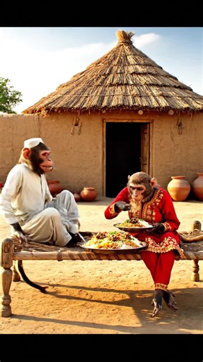 Funny AI-generated Monkey Moments