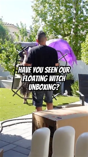 Have you seen out unboxing of the 12 foot floating witch Halloween animatronic? She’s awesome!