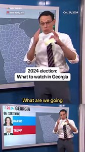 Steve Kornacki highlights counties in Georgia where Democrats and Republicans could pick up — or lose — votes in the election. | NBC News