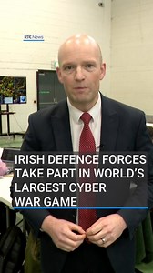 36K views · 357 reactions | The Irish Defence Forces are taking part in the world’s largest cyber defence training exercise which is being run by NATO. The operation, Cyber Coalition 25, involves a series of cyber war games in which teams must respond to simulated attacks on fictitious countries. One of the scenarios in the cyber training exercise involves the cutting of a subsea cable. Link in bio to read more #rtenews #ireland #irishdefenceforces | RTÉ News | Facebook