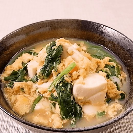 豆腐とニラのふんわり卵とじ 作り方・レシピ | クラシル