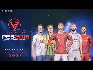 PES 2019 OPTION FILE | All Kits 22-23 PS4-PS5 [ V23