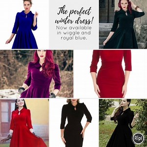 27 reactions | The Glamorous dress is now available in wiggle and royal blue! What's your favourite? https://www.rockabillypinup.co.uk/advanced_search_result.php?keywords=Glam via ripl.com | Rockabilly Pinup | Facebook