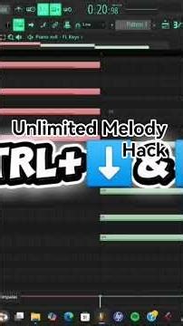 🎶HOW TO MAKE UNLIMITED MELODIES IN FL STUDIO (EASY METHOD)