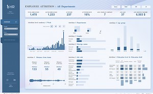 HR Attrition Dashboard | VOTD