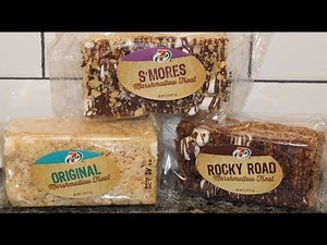7-Eleven 7-Select Marshmallow Treat: S’mores, Original & Rocky Road Review