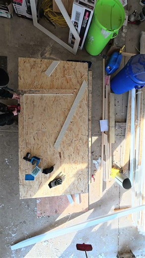 Installing LP trims on triangular windows. #construction