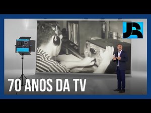 Televisão brasileira completa 70 anos no ar; conheça a história