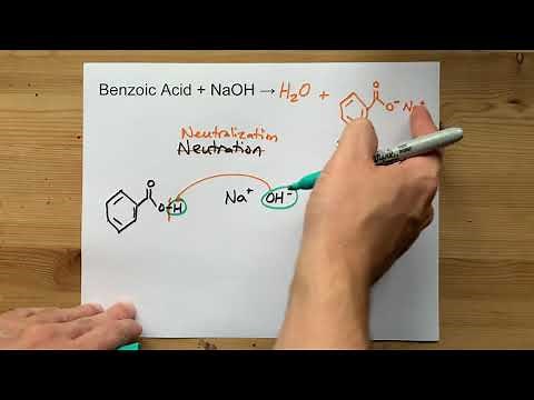 Benzoic Acid + NaOH = ?? (Neutralization Reaction)