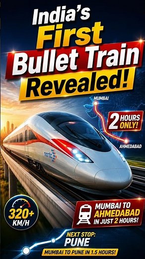 India’s first-ever Bullet Train is finally here!
