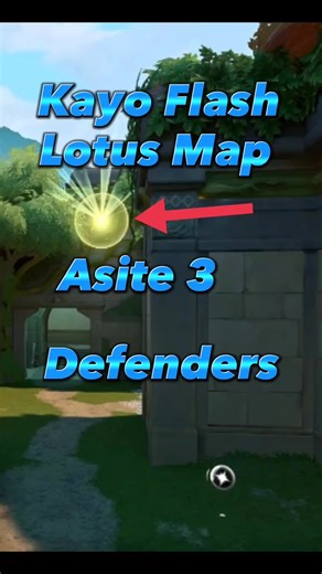 Valorant Lotus Map Kayo flash Line Ups Asite defenders #valorant #kayo #flash #defender #lineups #lotus